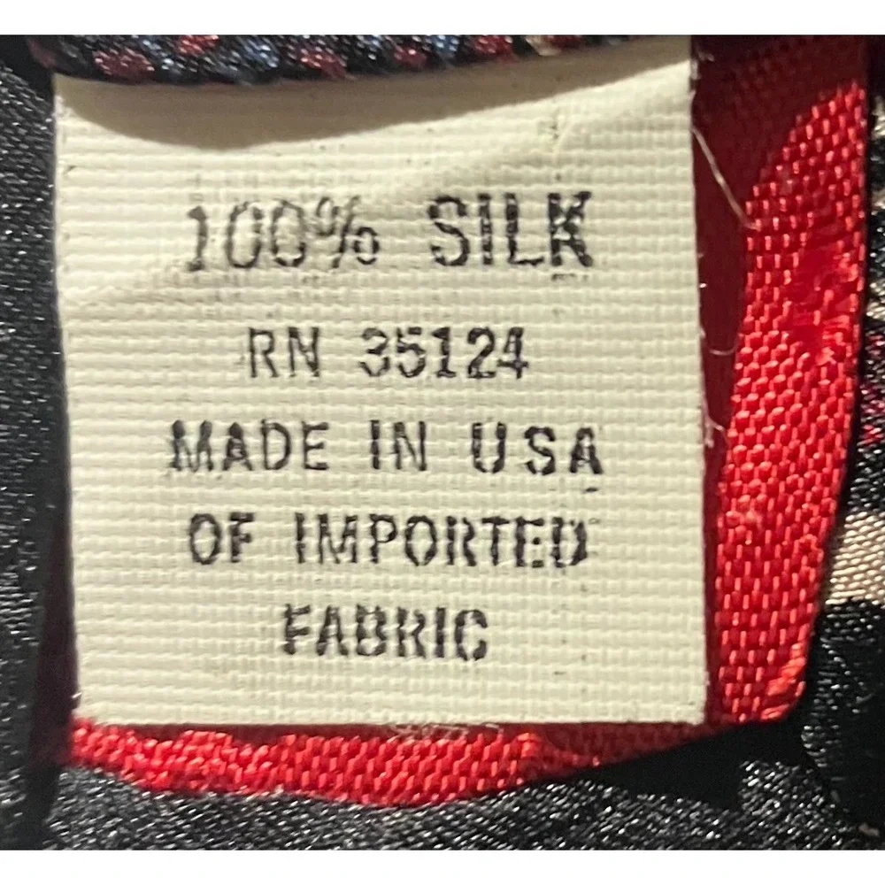 2 Vintage Benchmark Men's Neckties 100% Silk